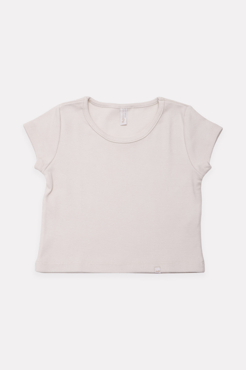 Remera Niña Ribb Creme