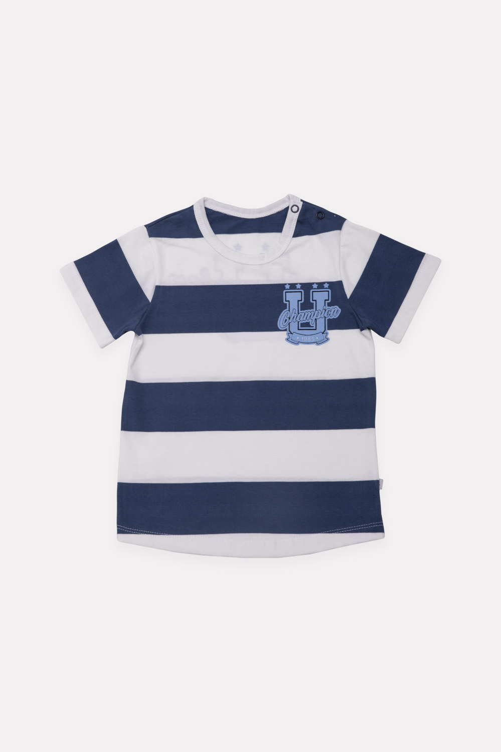 Remera Mini Niño College Rayada