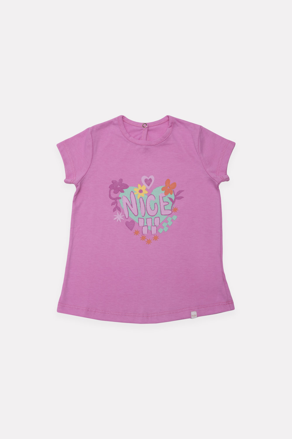 Remera Mini Niña Colorfull