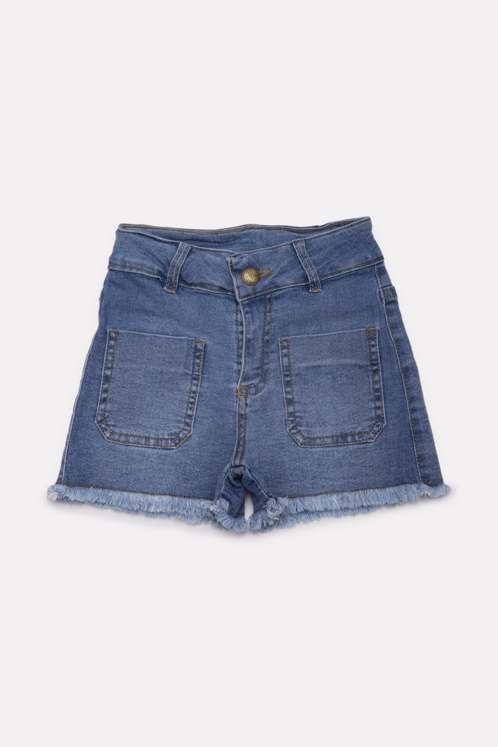 Short Niña Denim Navidad