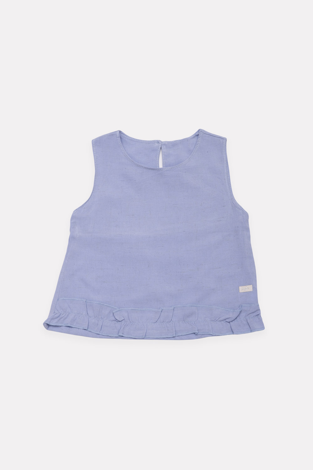 Blusa Mini Niña Navidad Lino